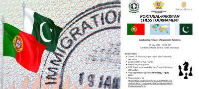 Portugal-Pakistan Chess Tournament in Islamabad to Celebrate 75 Years of Diplomatic Relations