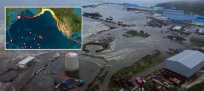 Tsunami Warning Issued as 8.8 Magnitude Earthquake Triggers Waves from Russia to Japan