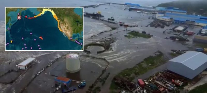 Tsunami Warning Issued as 8.8 Magnitude Earthquake Triggers Waves from Russia to Japan