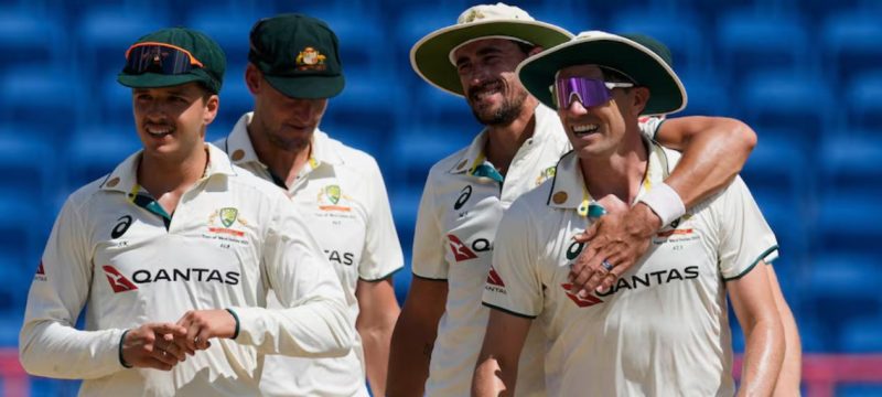 West Indies Batting Failure Puts Australia in Control on 15-Wicket Day