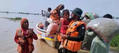 150,000 relocated to safety amid Sutlej River floods