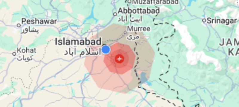 4.3 Magnitude Earthquake Hits Near Islamabad