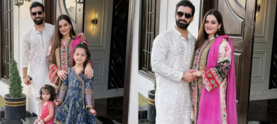 Aiman Khan and Muneeb Butt Celebrate Arrival of Their Third Child