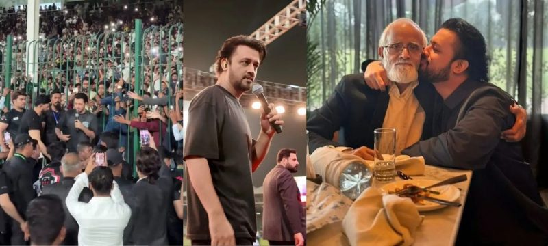 Atif Aslam Performs at Azaadi Concert, Just a Day After Father’s Death