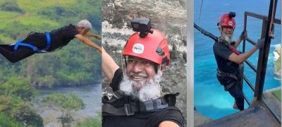 Dr. Zakir Naik Stuns Fans with Daring 430-Foot Bungee Jump in Bali