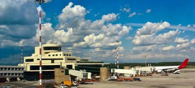 Fire in terminal