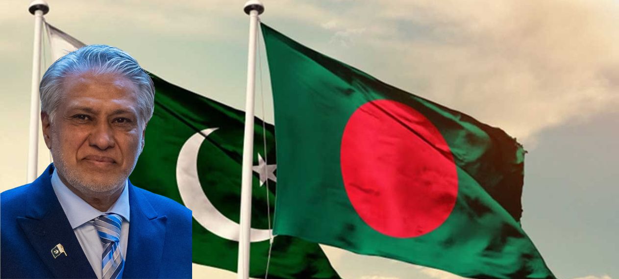 Ishaq Dar Embarks on Historic Trip to Dhaka, First Pakistani FM Visit in Over 10 Years