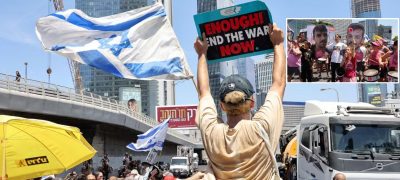 Israelis Stage Nationwide Protests Demanding Hostage Release and End to Gaza War