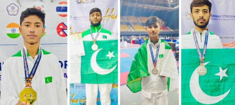 Pakistan Secures 12 Gold, 4 Silver Medals at 7th Heroes International Taekwondo Championship