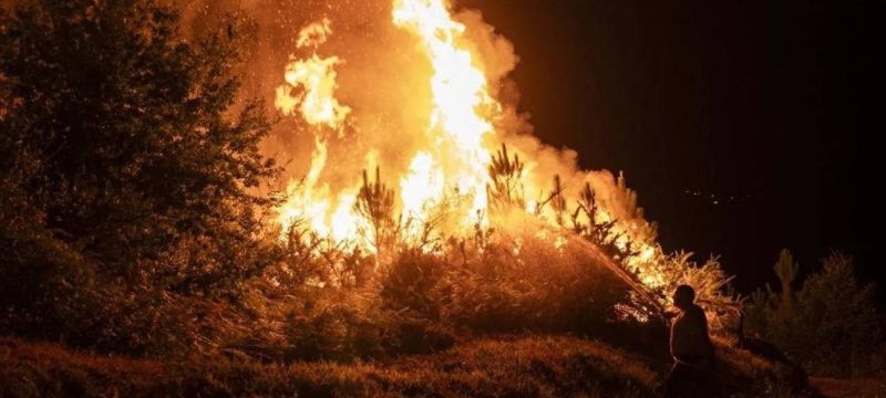 Spain Battles 20 Major Wildfires Amid Scorching Heat, Deploys More Troops