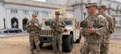 US National Guard in Washington to carry weapons