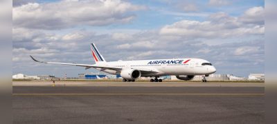 air france a350 chicago flight return