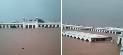 Floodwaters Surround Kartarpur Gurdwara After India Releases Water