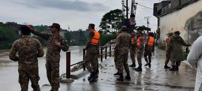 Army Continues Rescue Efforts in Flood-Hit Punjab
