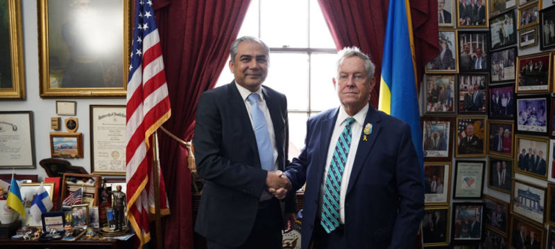 Mohsin Naqvi Meets U.S. Diplomat to Boost Cooperation