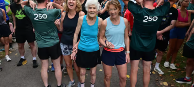 97-year-old woman sets record as Europe’s oldest park runner