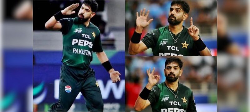 Haris Rauf’s ‘6-0’ Gesture Reminds Fans of Pakistan’s Rafale Victory Against India