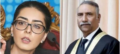 Imaan Mazari Files Harassment Complaint Against IHC CJ Sarfraz Dogar