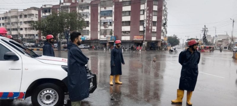 Karachi Heavy Showers Put City Authorities on Guard