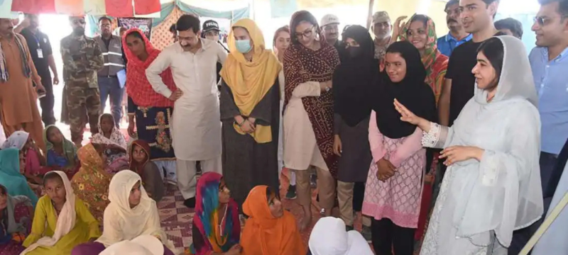 Malala Announces $230,000 for Pakistan's Flood-Hit Children