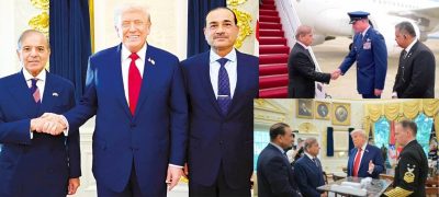 PM Shehbaz Sharif Receives Red-Carpet Welcome in Washington for Talks with Trump