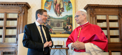 Pope Leo raises 'tragic situation in Gaza' in meeting with Israeli president