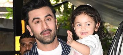 Ranbir Kapoor and Raha