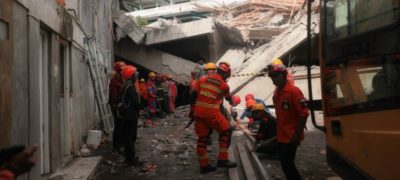 Rescue Teams Race After Deadly Indonesian School Collapse