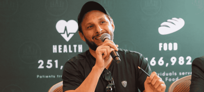 Shahid Afridi hails youth talent, hospitality in Bajaur