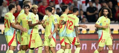 Spain beat turkey