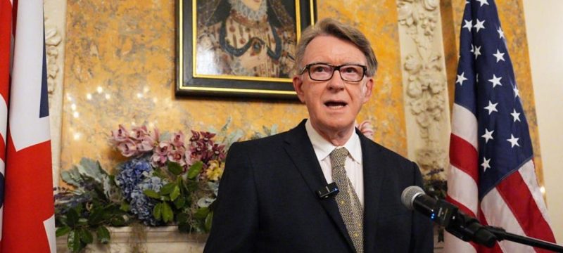 Starmer Sacks Mandelson Over Epstein Ties Scandal