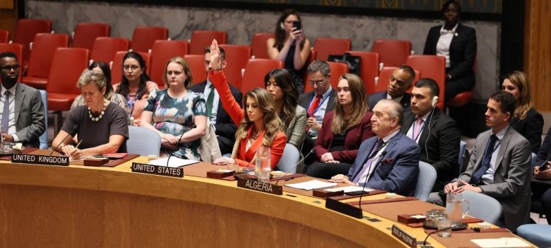 US Vetoes Gaza Ceasefire Resolution for Sixth Time Despite Worldwide Criticism