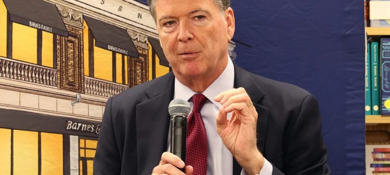 Former FBI Director James Comey Indicted on Two Charges