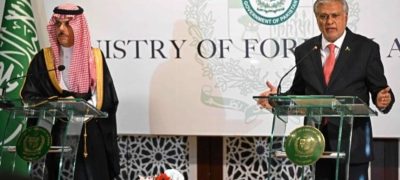Ishaq Dar Talks Pakistan Saudi Arabia Defense Agreement