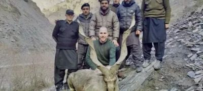 Record $370,000 price set for legal markhor hunt