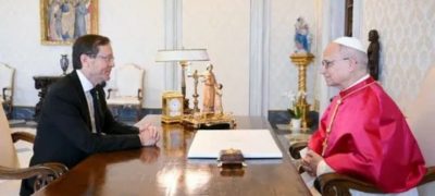 Pope Leo raises Gaza tragedy in talks with Israeli president