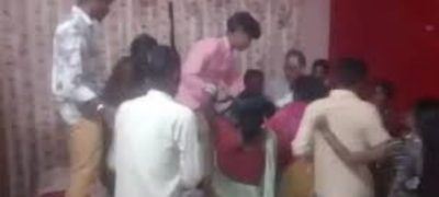 Wife beats man