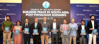 ‘Flawed Policies Leaving India Behind Amid Emerging Realities in the Region and Beyond’ IRS Report