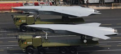 China Showcases Large Unmanned Stealth Fighter Concept at Military Parade