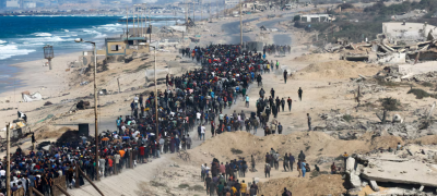 Gazans Trek to Ruined Homes as Israeli Forces Pull Back Under Ceasefire
