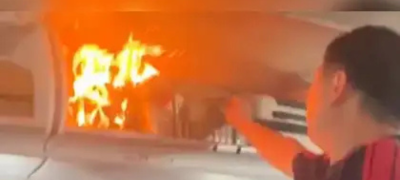 International Flight Makes Emergency Landing After Lithium Battery Explosion