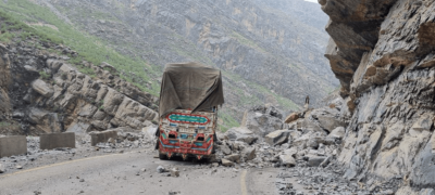 Landslide blocks highway connectivity between two provinces, halting travel and trade after heavy rainfall; rescue teams race to restore routes.