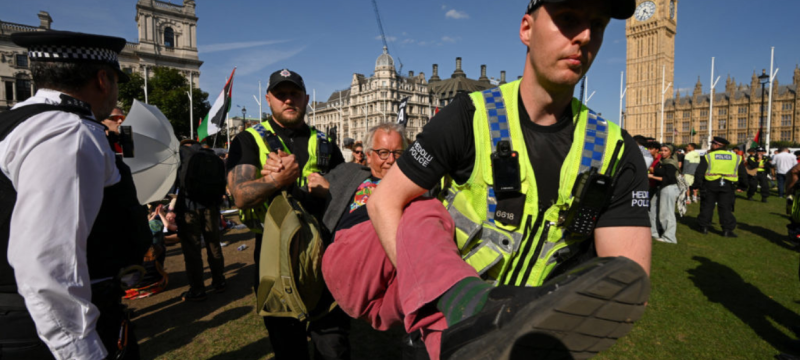 London Police Move In as Palestine Action Protest Defies Warnings