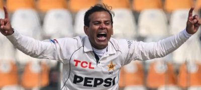 Nauman Ali Breaks 37-Year-Old Record, Becomes Pakistan’s Leading Spinner in 5-Test Streak
