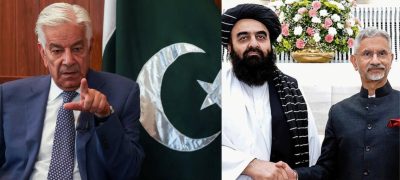 Pak Defence Minister Warns Afghanistan, Says Taliban Acting Under India’s Influence