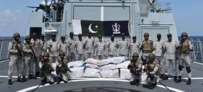 Pakistan Navy Ship Seizes Drugs Worth Almost $1 Billion in Arabian Sea