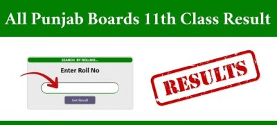 Punjab Boards Announce Inter Part 1 Results 2025; Check 11th Class Result Online