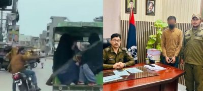 Sialkot Police Arrest Man for Harassing Woman on Qingqi Rickshaw