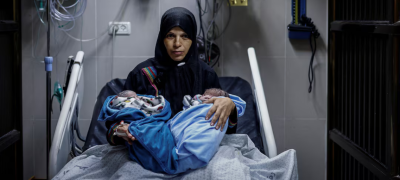 The Gaza Twins Whose Whole Lives Have Been War