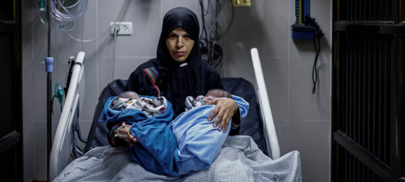 The Gaza Twins Whose Whole Lives Have Been War